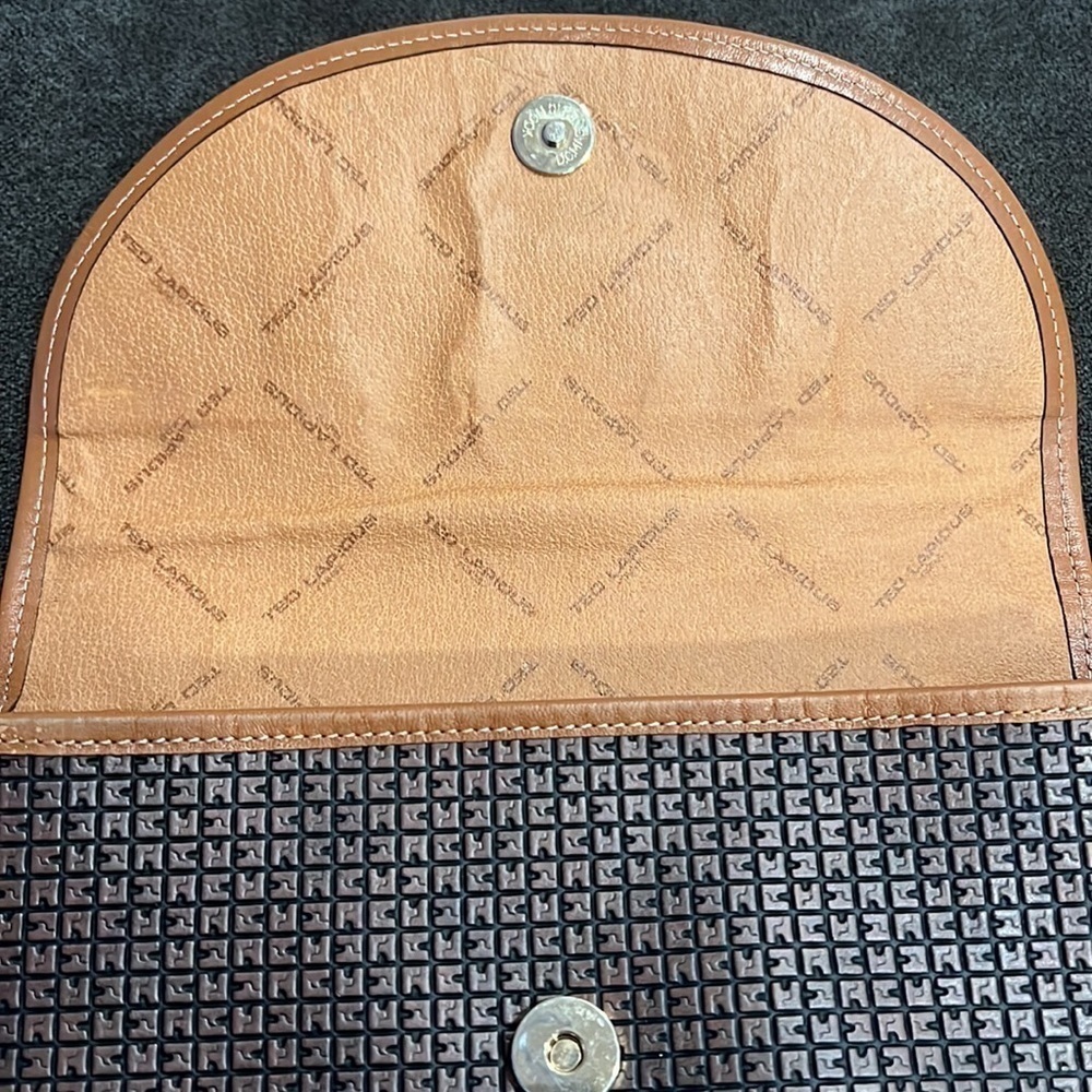 Vintage Ted Lapidus Leather Cross Bag - Picture 12 of 14